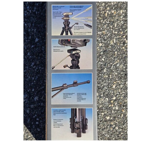 Optex T300 Professional Tripod IN BOX - Picture 5 of 10